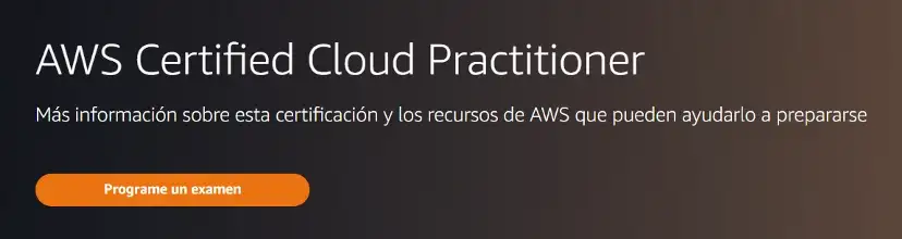 Página principal de AWS certifications